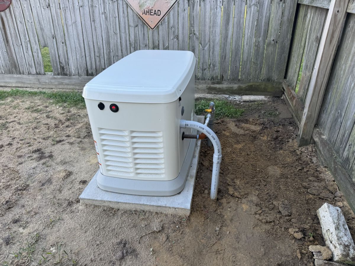 Zvolt Generac installation work